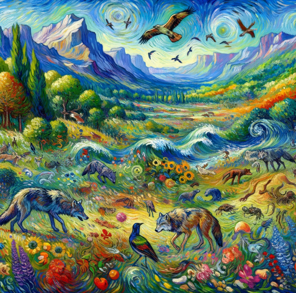 Illustration for The Power of Wolves